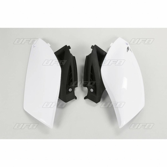 Plaques latérales - Blanc - UFO Yamaha 250 YZF 2010-2013