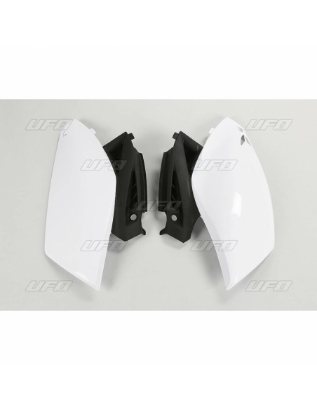 Plaques latérales - Blanc - UFO Yamaha 250 YZF 2010-2013