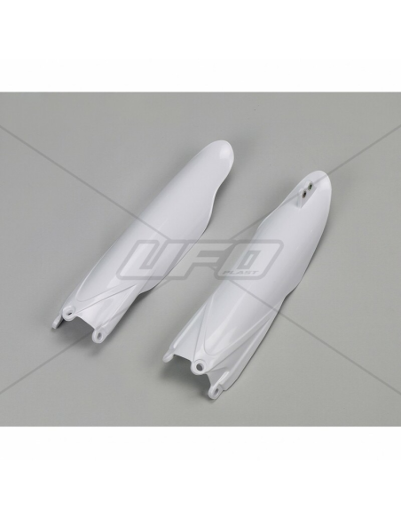 Protections de fourche - Blanc - UFO Yamaha 250 450 YZF 2010-2016