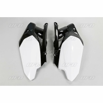 Plaques latérales - Blanc - UFO Yamaha 450 YZF 2010-2013
