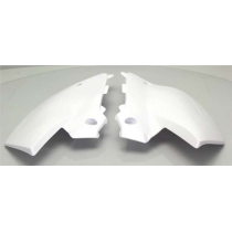 Plaques latérales - Blanc - UFO Réplica 4T Yamaha 125 250 YZ 2003-2014