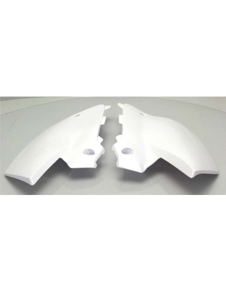Plaques latérales - Blanc - UFO Réplica 4T Yamaha 125 250 YZ 2003-2014