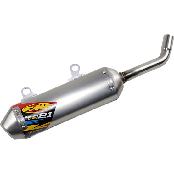 Silencieux FMF Powercore 2.1 SHORTY Alu Husqvarna 250/300 TC/TE KTM 250/300 SX/EXC