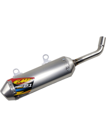Silencieux FMF Powercore 2.1 SHORTY Alu Husqvarna 250/300 TC/TE KTM 250/300 SX/EXC