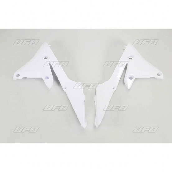 Ouies de radiateur - Blanc - UFO Yamaha 250 YZF 2014-2018 / 450 YZF 2014-2017 / 250 450 WRF 2016-2018