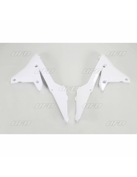 Ouies de radiateur - Blanc - UFO Yamaha 250 YZF 2014-2018 / 450 YZF 2014-2017 / 250 450 WRF 2016-2018