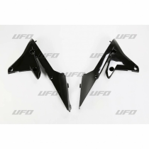 Ouies de radiateur - Noir - UFO Yamaha 250 YZF 2014-2018 / 450 YZF 2014-2017 / 250 450 WRF 2016-2018