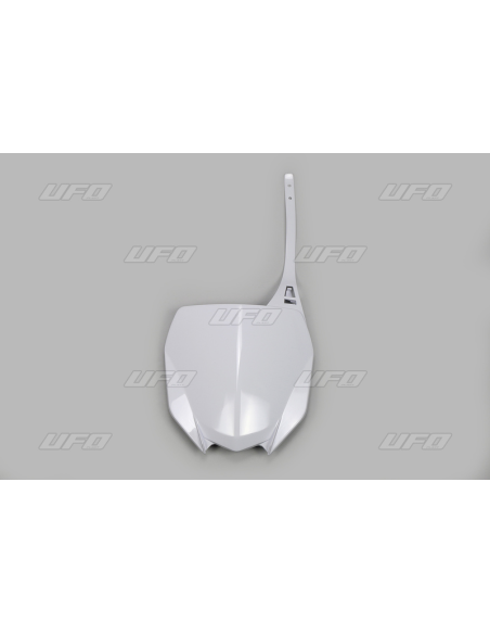 Plaque avant - Blanc - UFO Yamaha 250 YZF 2019-2021 / 450 YZF 2018-2021