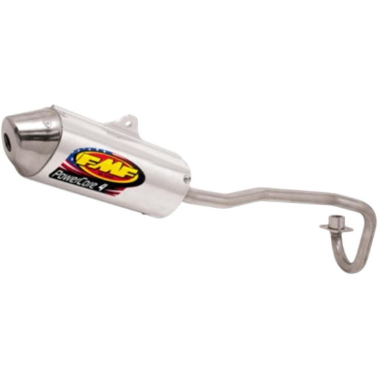 Ligne d'échappement FMF mini Powercore 4 et Hiflo acier Honda 125 CRF-F 2014-2018