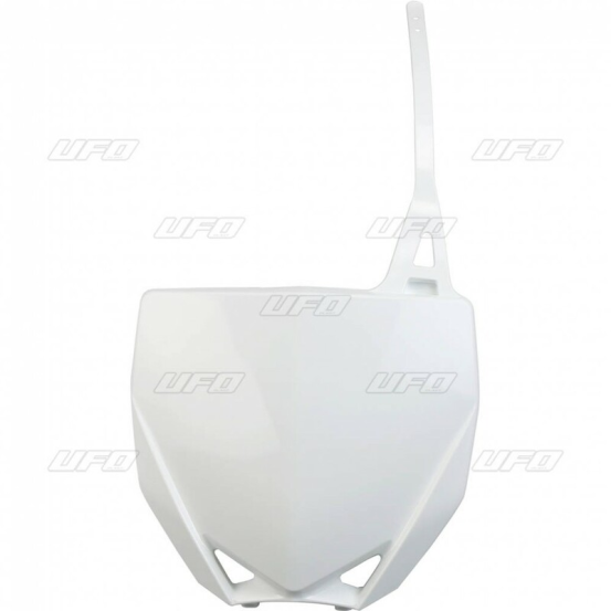 Plaque avant - Blanc - UFO Yamaha 65 YZ 2019-2021 / 85 YZ 2015-2020