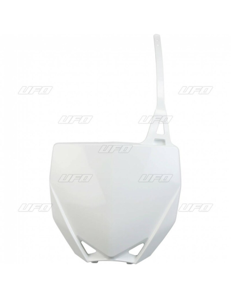 Plaque avant - Blanc - UFO Yamaha 65 YZ 2019-2021 / 85 YZ 2015-2020