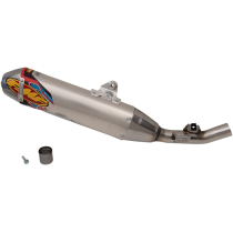 Silencieux d'échappement FMF Q4 HEX acier/aluminium Honda 450 CRF R X 2019-2021