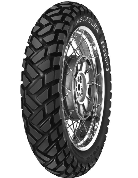 Pneu Arrière Enduro METZELER Enduro 3 Sahara 120/90-17 64S TT