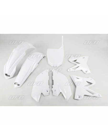 Kit Plastiques - Blanc - UFO restylé Yamaha 125 250 YZ 2006-2014