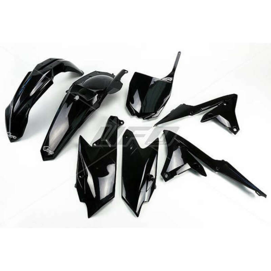 KIT PLASTIQUES - Noir - UFO Yamaha 250 YZF 2014-2018 / 450 YZF 2014-2017