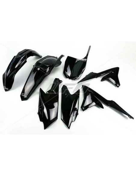 KIT PLASTIQUES - Noir - UFO Yamaha 250 YZF 2014-2018 / 450 YZF 2014-2017