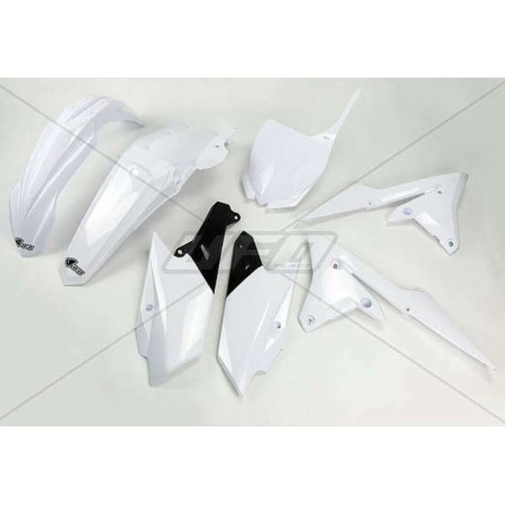 KIT PLASTIQUES - Blanc - UFO Yamaha 250 YZF 2014-2018 / 450 YZF 2014-2017