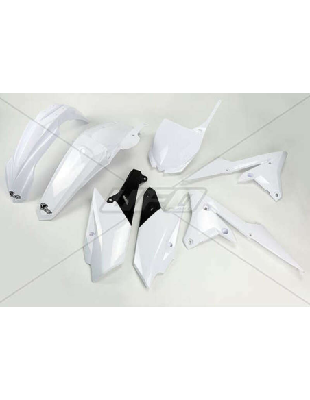 KIT PLASTIQUES - Blanc - UFO Yamaha 250 YZF 2014-2018 / 450 YZF 2014-2017