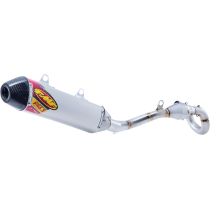 Ligne d'échappement FMF Factory 4.1 RCT aluminium/carbone Megabomb acier Kawasaki 250 KXF 2021-2023