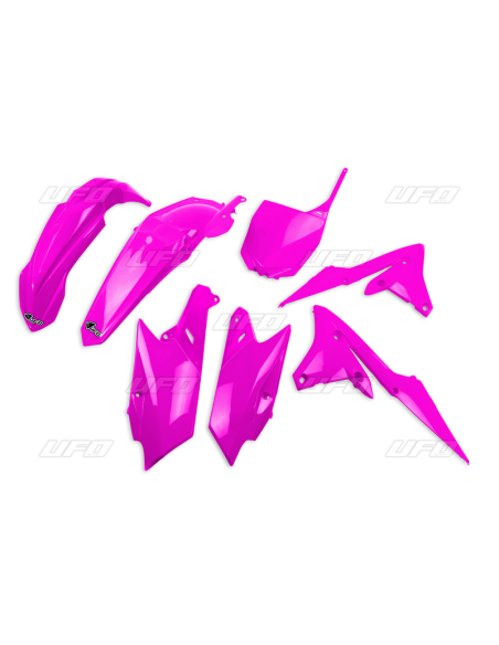 Kit Plastique - Rose Fluo - UFO Yamaha 85 YZ 2015-2017