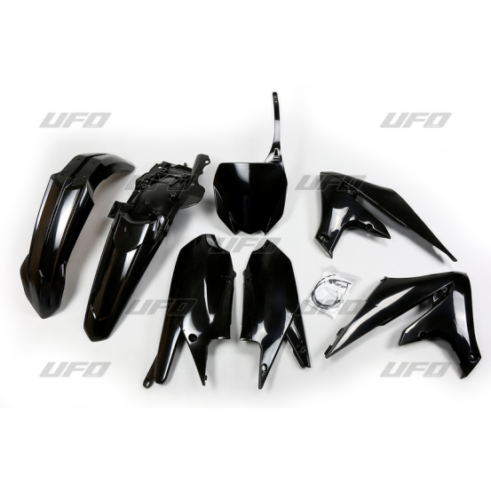 KIT PLASTIQUES - Noir - UFO Yamaha 250 YZ F 2019 / 450 YZ F 2018-2019