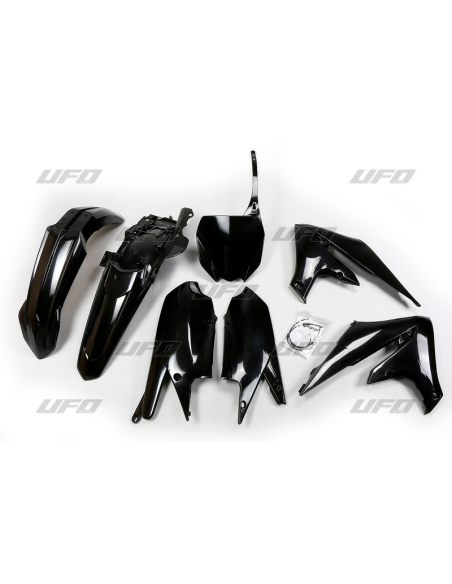 KIT PLASTIQUES - Noir - UFO Yamaha 250 YZ F 2019 / 450 YZ F 2018-2019