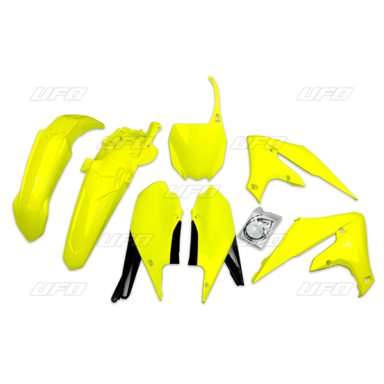 KIT PLASTIQUES - Jaune Fluo - UFO Yamaha 250 YZ F 2019 / 450 YZ F 2018-2019