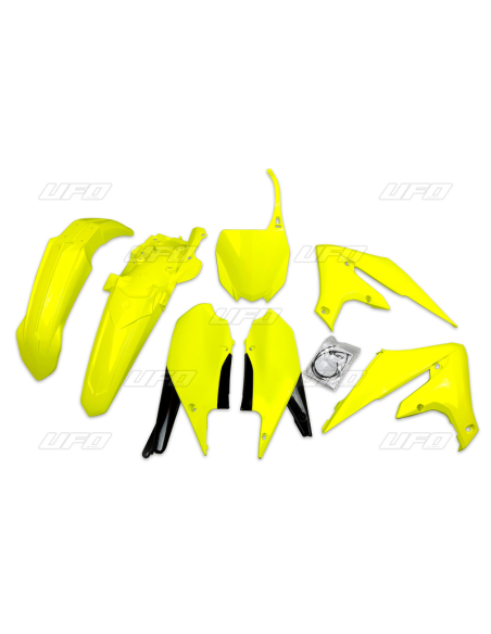 KIT PLASTIQUES - Jaune Fluo - UFO Yamaha 250 YZ F 2019 / 450 YZ F 2018-2019