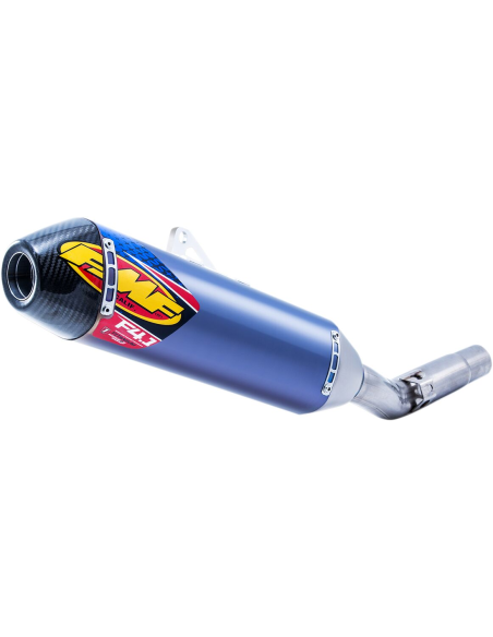 Silencieux FMF Factory 4.1 RCT Titane Anodisé Bleu/Carbone Suzuki 450 RMZ 2018