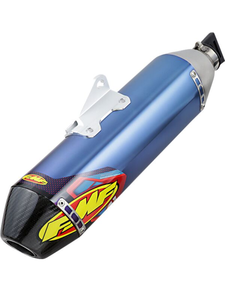 Ligne d'échappement FMF Factory 4.1 RCT acier anodisé/carbone Megabomb acier Yamaha 450 YFZ 2009-2019. YFZX 2009-11