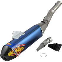 Silencieux FMF Factory 4.1 RCT Titane Anodisé Bleu/Carbone Yamaha 450 YZF 2018-2026 / 450 WRF 2019-2026