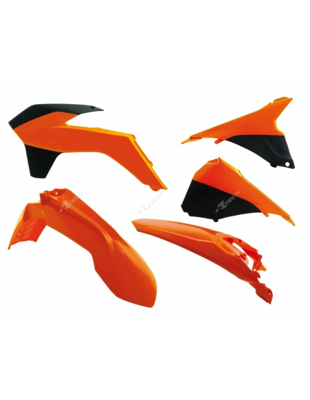 Kit plastiques - Origine - RACETECH KTM EXC 125/200/250/300/450/500 EXCF 250/350 2014