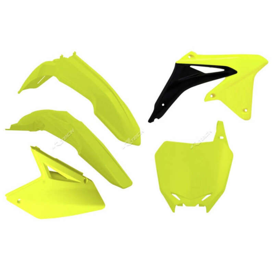 Kit Plastique - Jaune Fluo - RACETECH Suzuki 450 RM-Z 2008-2017