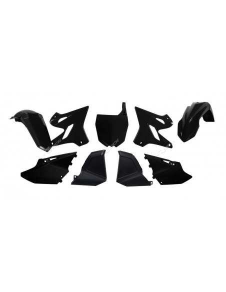 Kit plastiques - Noir - RACETECH YAMAHA YZ 125/250 2002-2014 REPLICA 2015