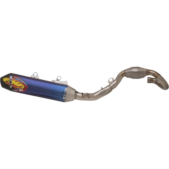 Ligne FMF RCT FACTORY 4.1 Anodisé/Carbone et Collecteur MEGABOMB KTM 350 SX F, HUSQVARNA 350 FC 2019-2020