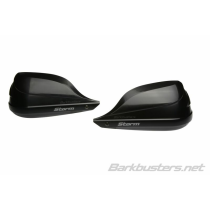 Kit protège mains BARKBUSTERS Storm point d'attache embout du guidon creux - Noir