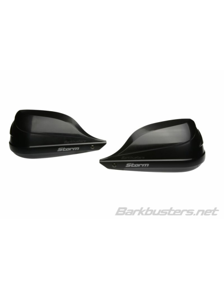 Kit protège mains BARKBUSTERS Storm point d'attache embout du guidon creux - Noir