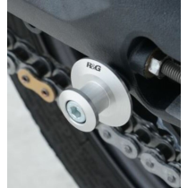 Pions de bras oscillant - diabolos R&G RACING M10 x 1.25 argent