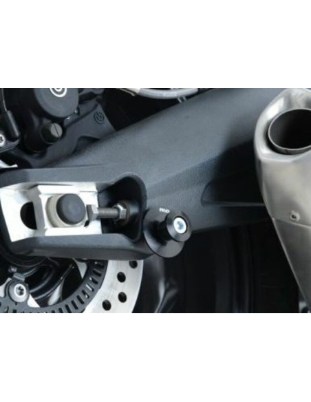 Pions de bras oscillant - diabolos R&G RACING M10 noir - TRIUMPH Tiger 800 XRX