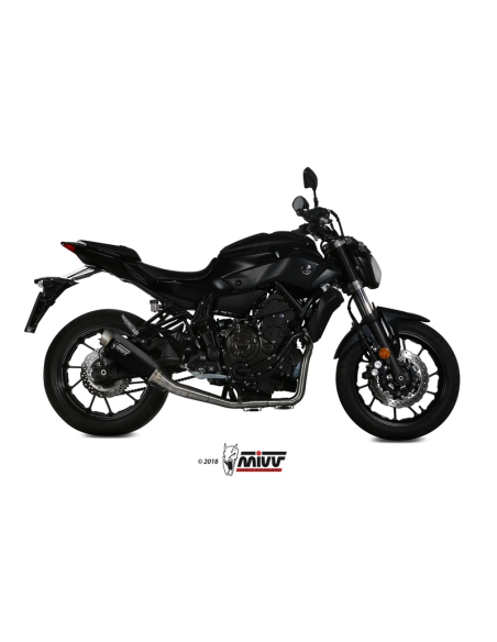 Ligne complète d'échappement MIVV GP PRO - Yamaha MT-07 2014-2020