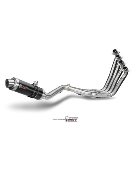 Ligne complète MIVV GP carbone Honda CB 650 F 2014-2016