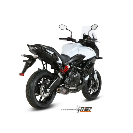 Ligne complète MIVV OVAL carbone complet Kawasaki Versys 650 2015-2016