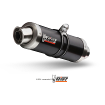 Ligne complète MIVV GP inox noir Yamaha T-MAX 500 2008-2011