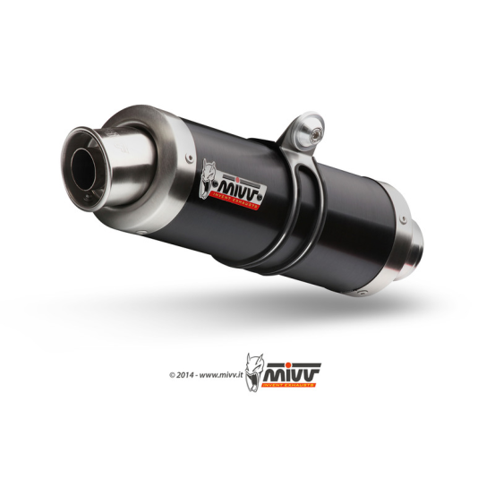 Ligne complète MIVV GP inox noir Yamaha T-MAX 500 2008-2011