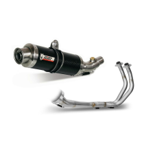 Ligne complète MIVV GP carbone Yamaha MT-07 2014-2017 position haute