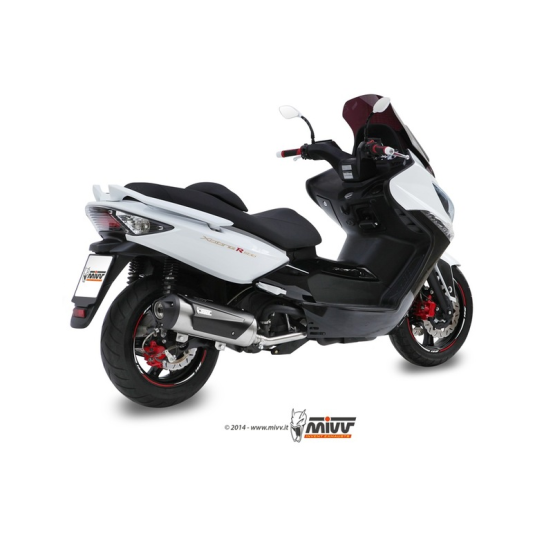 Ligne complète MIVV Urban inox Kymco Xciting 500 2010-2014