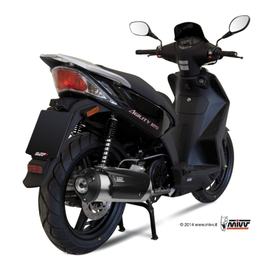 Ligne complète MIVV Urban catalysée inox Kymco Agility 125/150 2008-2012, Kymco People S 125/200 2007-2012