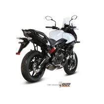 Ligne complète MIVV SUONO acier noir Kawasaki Versys 650 2015-2016