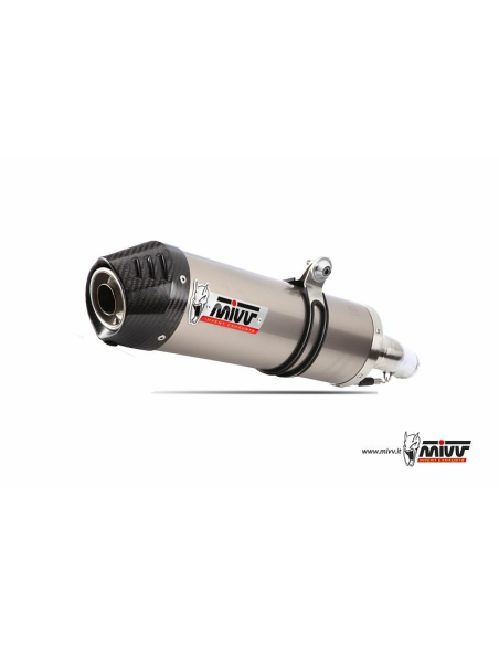 Ligne complète MIVV OVAL inox Kawasaki Versys 650 2015-2016