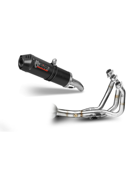 Ligne complète MIVV OVAL carbone complet Yamaha MT-09 2014-2016